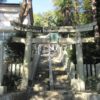 国分神社（柏原市）　松岳山古墳下に鎮座する白い石が光る神社【御朱印】