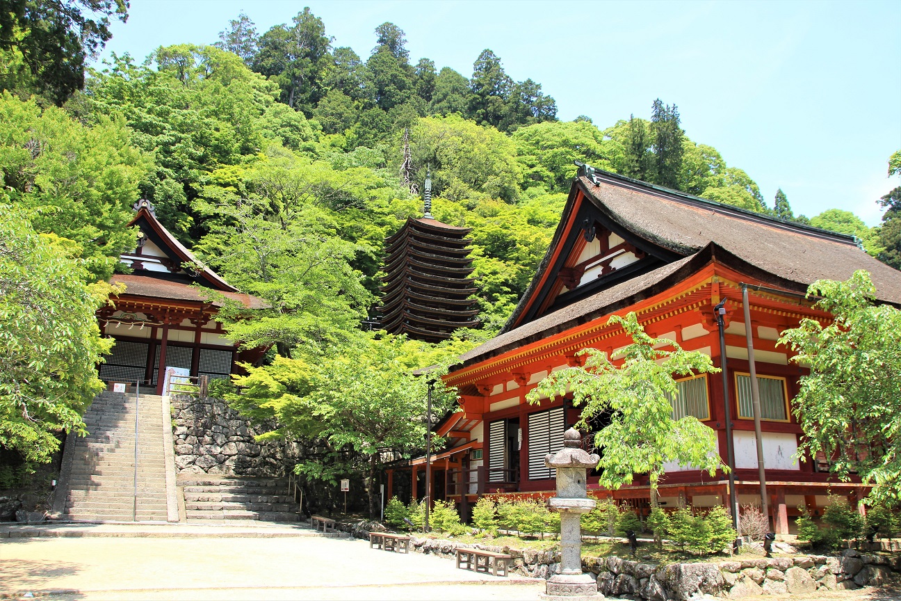 談山神社（桜井市）　桜と紅葉の名所は新緑も美しかった！【御朱印】