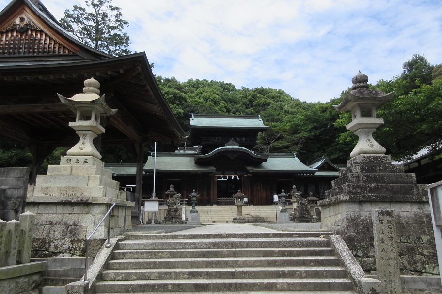 波太神社（阪南市）　拝殿の壮麗さに触れる1000年を超える風景【御朱印】
