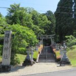 雄神神社（奈良市都祁白石町）　大神神社の奥の院と称される白蛇が住まう禁足地