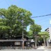 海老江八坂神社（大阪市）　夏祭りの練習？氏子さん達の太鼓の音に導かれ【御朱印】
