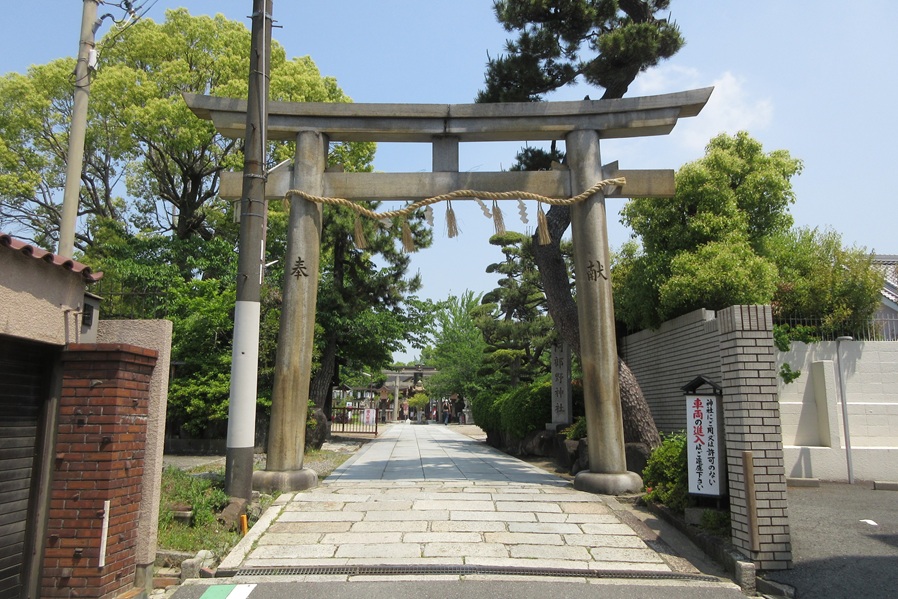 阿部野神社（大阪市）　南朝ロマンに浸る花御朱印巡り【御朱印】