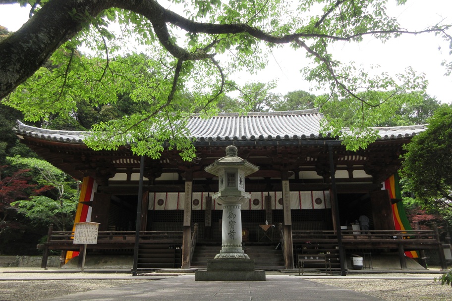 霊山寺（奈良市）　バラと祈りに包まれて、奥之院で感じた神秘体験【御朱印】