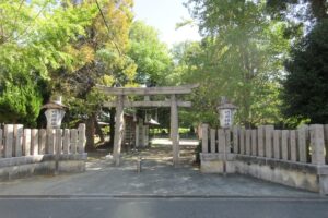 竹渕神社の鳥居