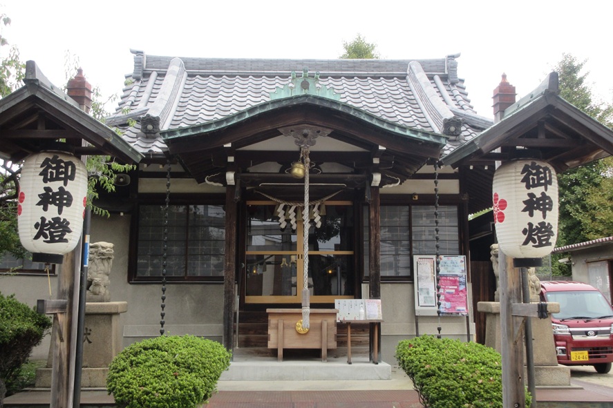 三先天満宮の拝殿
