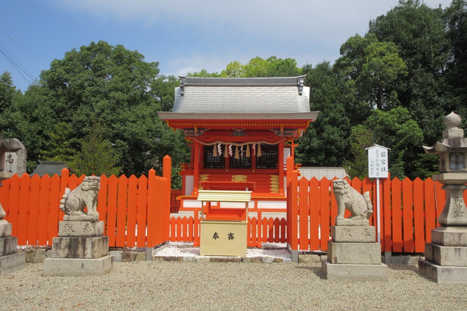 百舌鳥八幡宮の若宮社（仁徳天皇）