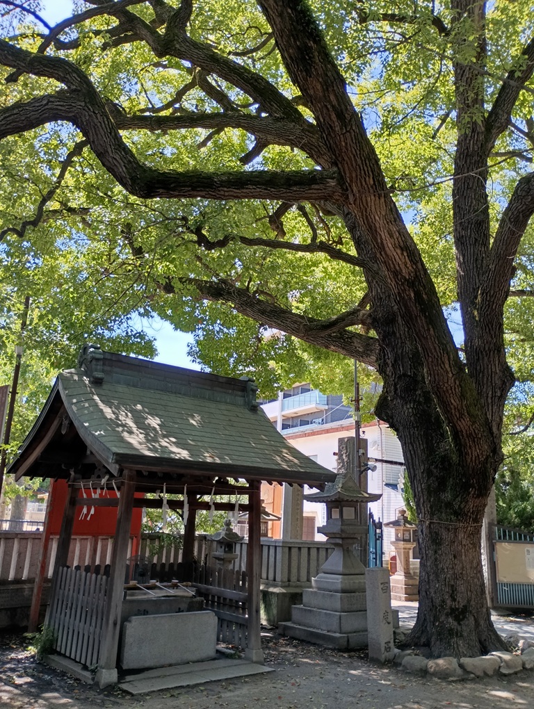 桑津天神社の手水舎