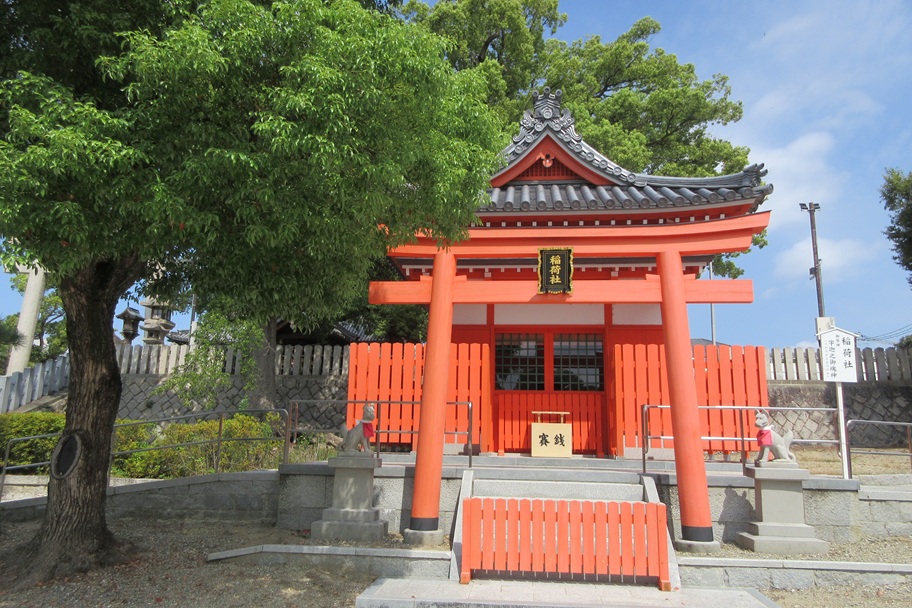 百舌鳥八幡宮の稲荷社