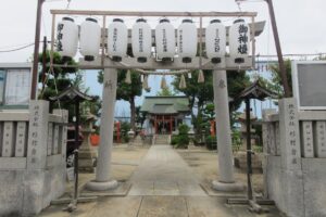 福崎住吉神社の鳥居